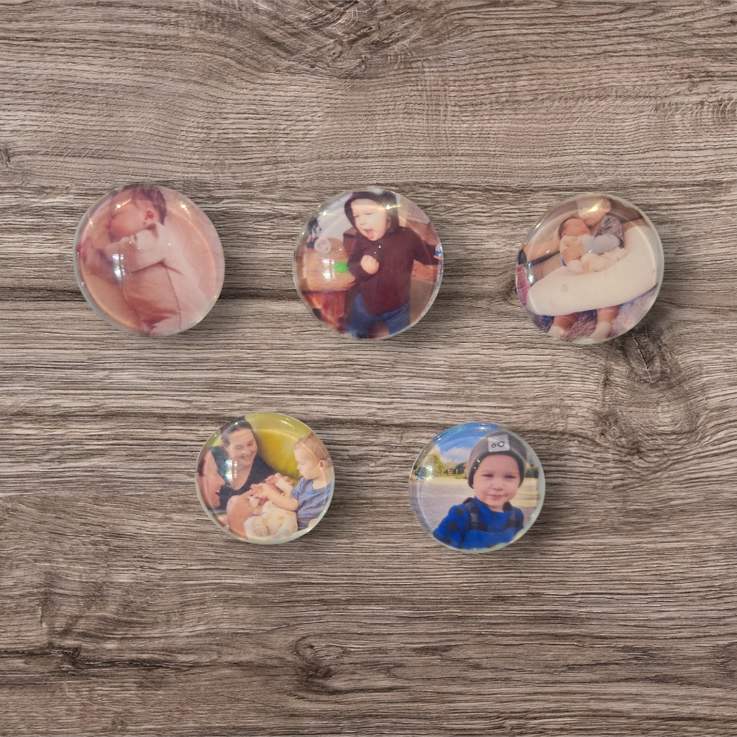 Set of 5 Heartfelt Moments Fridge Magnets